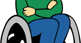 mujer silla de ruedas